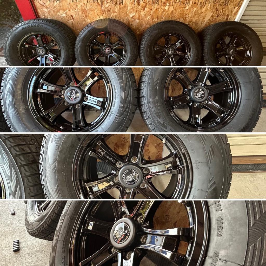 Weds KEELER ウェッズ キーラー 社外ホイール 4本 7.5J6HPCD139.7+25